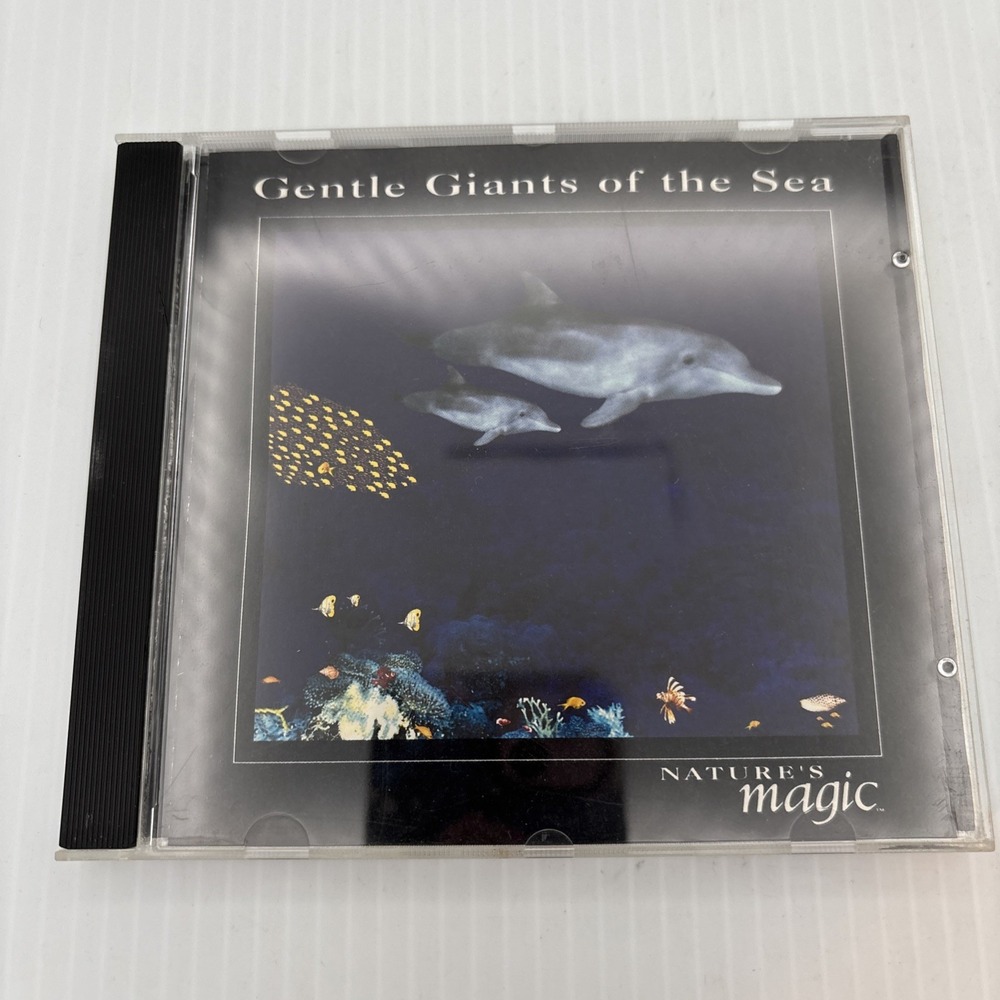 Gentle Giants of the Sea CD Nature's Magic Relaxation Music 1993 Metacom